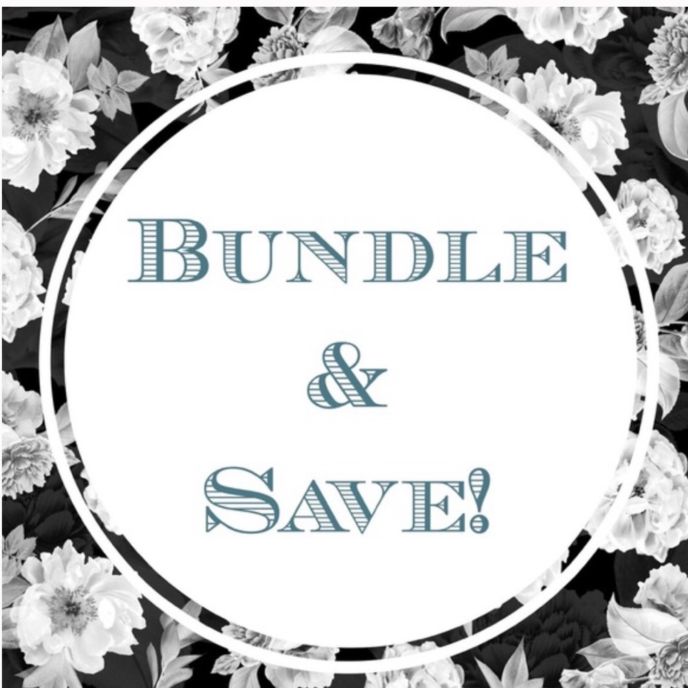 Discounts!  Bundle the items you like!